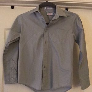 Izod grey dress shirt